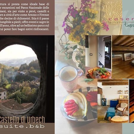 Apartament Castello Di Urbech Pratovecchio Zewnętrze zdjęcie